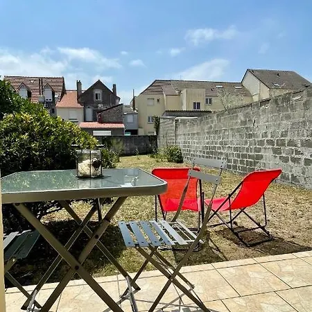 Appartement à quelques pas de la plage avec jardin Merlimont Extérieur photo