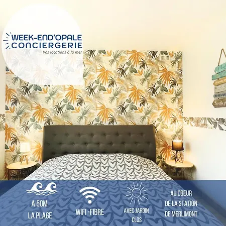 Appartement à quelques pas de la plage avec jardin Merlimont Extérieur photo